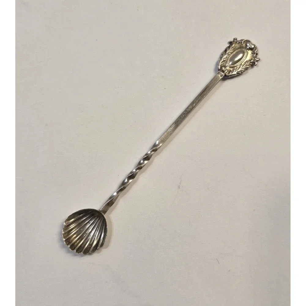 Vintage Sterling Silver Salt / Sugar Spoon Victorian